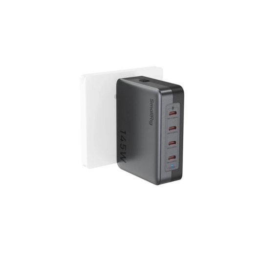 Adaptador de corriente Smallrig 4748 4 puertos USB-C 145W carga rápida universal