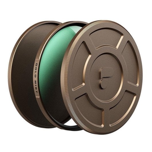 Filtro de lente PolarPro McKinnon 135 Series Gold Mist 67 mm con polarizador