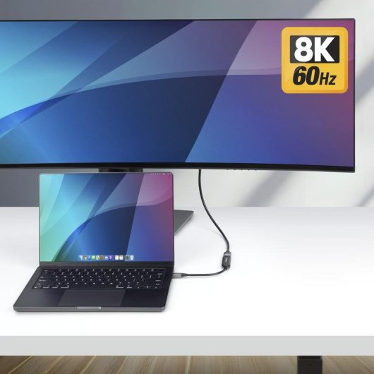 Adaptador de vídeo USB-C para HDMI 8K HDR10+ 20 cm Startech