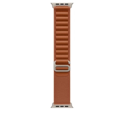 Bracelet Apple MFTC4ZM/A Loop Alpine Taille M Marron Titane Smartwatch