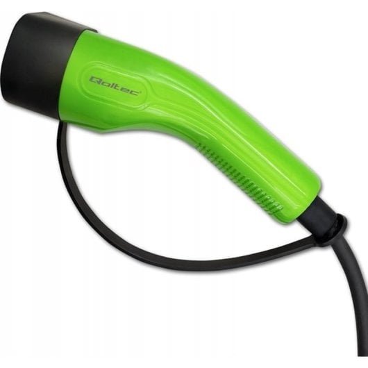 Caricabatterie mobile Qoltec per veicoli elettrici 2 in 1 Tipo 2 3,5 Kw 230 V