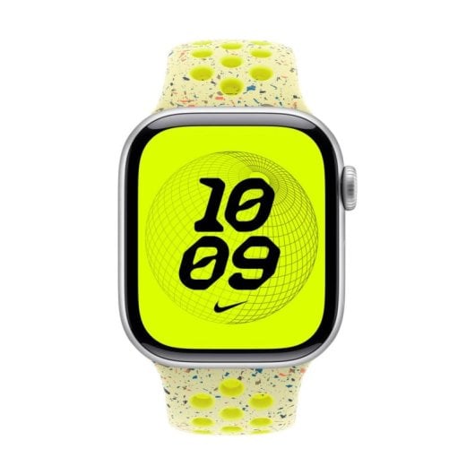 Bracelet Apple MGA94ZM/A Nike Sport pour Apple Watch Jaune S/M