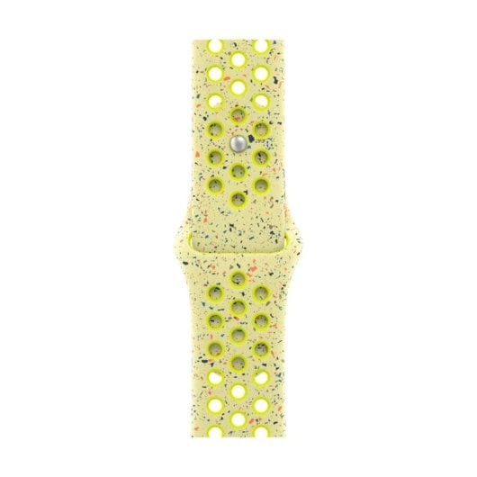 Bracelet Apple MGA94ZM/A Nike Sport pour Apple Watch Jaune S/M