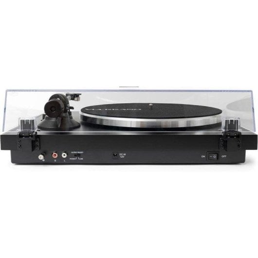 Tocadiscos Vulkkano TD10 Tracção Correia Prévio Phono Integrado Madeira