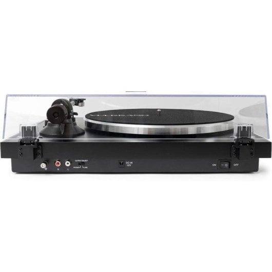 Tocadiscos Vulkkano TD10 Preciso Braço ATL-3600 Pré-Phono Integrado Madeira