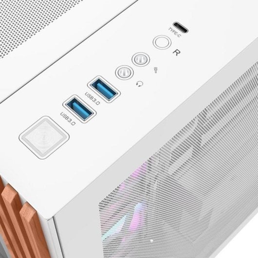 Caja Thermaltake View 380 WS ARGB Blanco Cristal Templado Gaming ATX