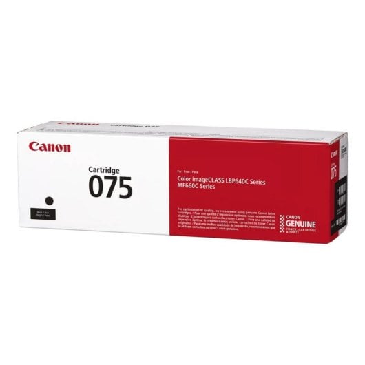 Cartucho de toner Canon 075 Preto 1300 páginas Pack 1 Compatível MF665Cdw MF663Cdw