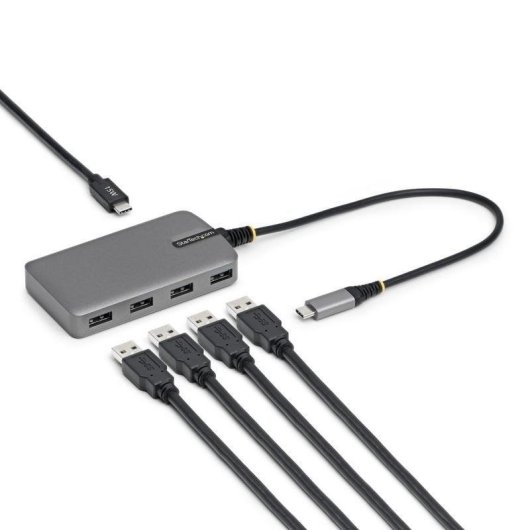Hub Startech 5 portas USB 3.2 Gen 1 5 Gbps modelo 5G4AC-USB-C-HUB compacto Plug & Play