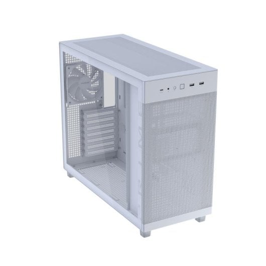 Boîtier Asus PRIME AP303 TG White Fenêtre Verre Trempé ATX Blanc