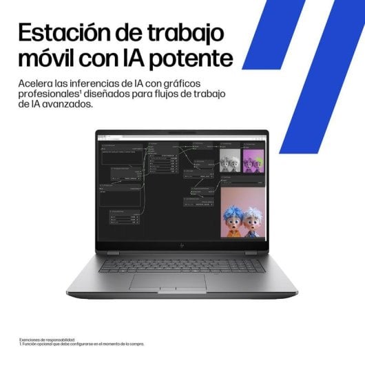 Portátil HP ZBook Fury G1i 18" Intel Core Ultra 9 285HX 64GB 1TB SSD RTX PRO 5000 Blackwell Windows 11 Pro
