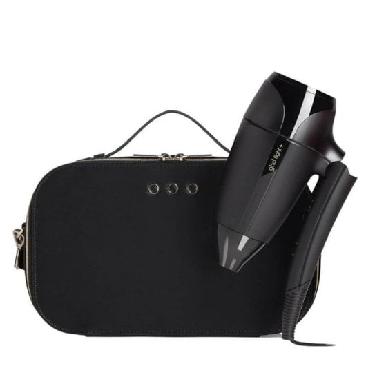 Sèche-cheveux ghd flight+ Compact Ionique Noir 65°C Pliable Voyage