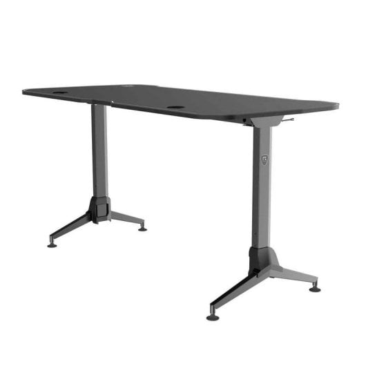 Mesa Gaming REKT 160cm Fibre de Carbone XXL avec gestion câbles