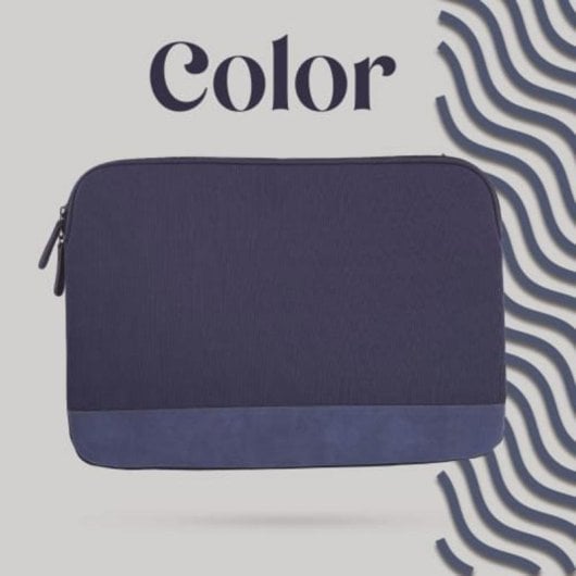 Housse TnB SLCOLOR14BL Bleu 14 pouces RPET Protection Antichoc