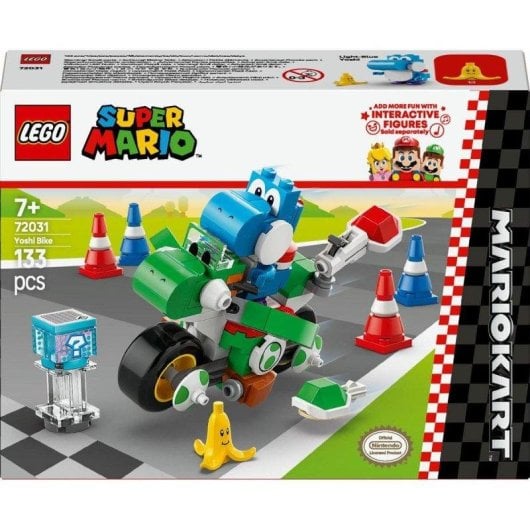LEGO Super Mario 72031 Mario Kart: Moto Yoshi con Accesorios 133 piezas