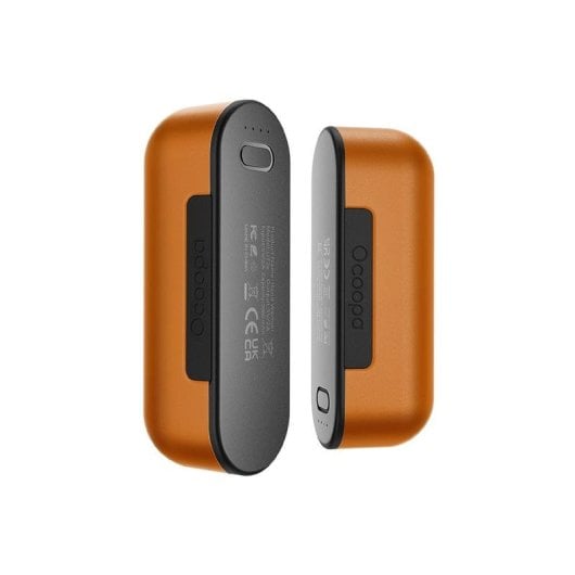 Ocoopa UT2s Magtwins Aquecedor de Mãos com Separação Magnética, 10000mAh e 4 Níveis Laranja