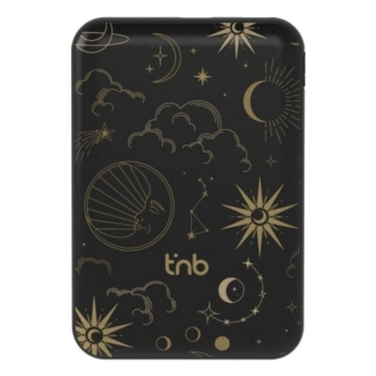 Batteria Esterna TnB PBUMAG5AST 5000 mAh MagSafe Wireless 15W USB-C 20W Nera