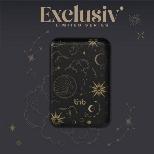 Batteria Esterna TnB PBUMAG5AST 5000 mAh MagSafe Wireless 15W USB-C 20W Nera