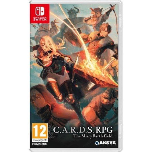 C.A.R.D.S. RPG The Misty Battlefield - Total Warfare Edition SWITCH