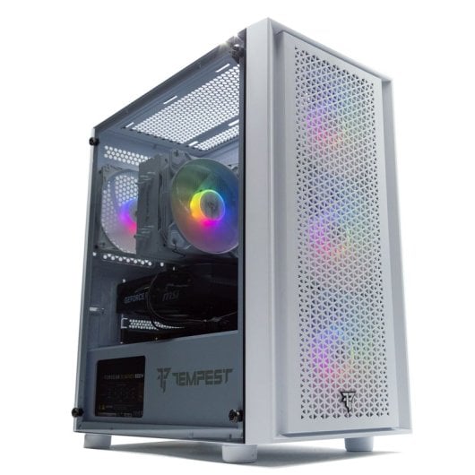 PC PC compatible PC : AMD Ryzen 5 7600X / 32 Go / SSD 1 To / RTX 5060 Ti 16 Go + Windows 11 Famille - Blanc V2
