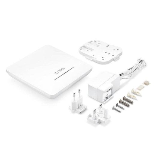 Point d'accès Zyxel NWA90BE Wi-Fi 7 double bande 4324 Mbit/s PoE blanc