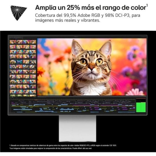 Monitor LG UltraFine 32U990A-S 32" 6K UltraHD 60Hz IPS Black Thunderbolt 5