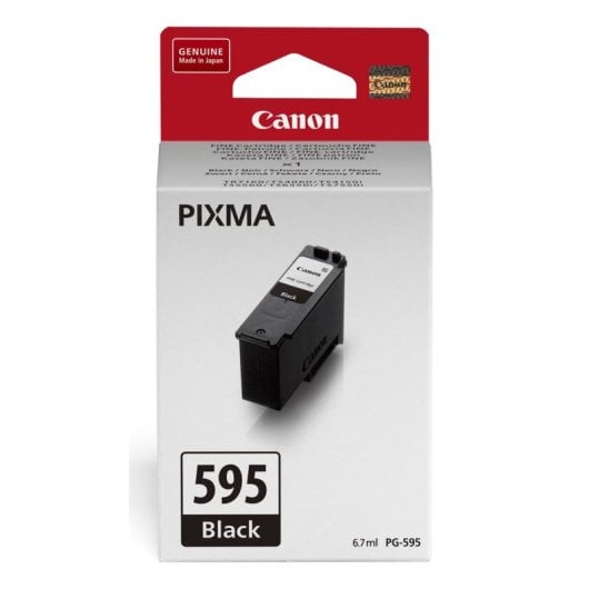 Cartucho de tinta Canon PG-595 Negro original 180 páginas para PIXMA