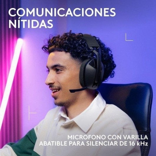 Auriculares Logitech G321 LIGHTSPEED inalámbricos Bluetooth para gaming PC/PS4/PS5/Switch Negros