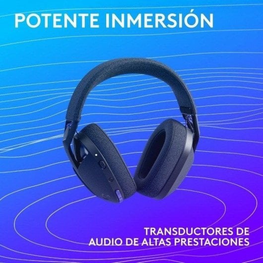 Auriculares Logitech G321 LIGHTSPEED inalámbricos Bluetooth para gaming PC/PS4/PS5/Switch Negros