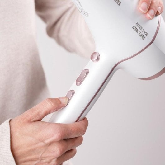 Asciugacapelli Taurus ALIZEIONICCARE 2400W Ionico 3 Temperature Diffusore Concentratore
