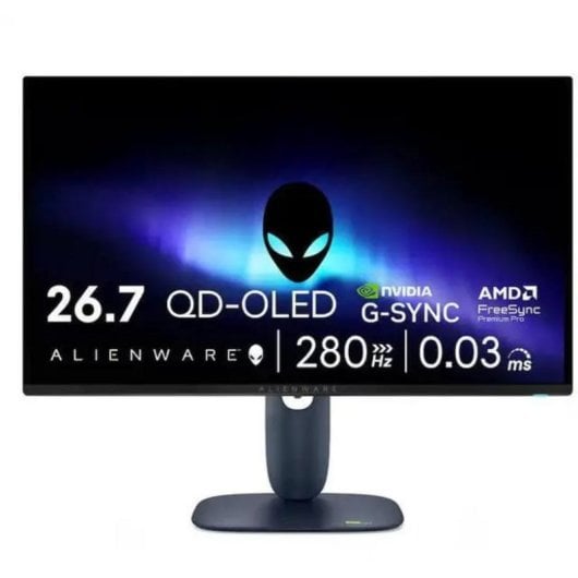 Écran PC Alienware AW2725D 27" QHD 280Hz QD-OLED True Black HDR400 0,03ms G-SYNC FreeSync Premium Pro