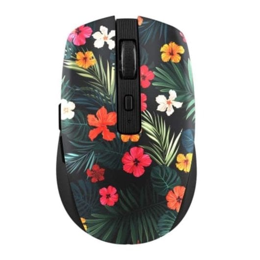 Maus TnB MWXAMAZO Bluetooth USB 1600 DPI Schwarz Wiederaufladbar