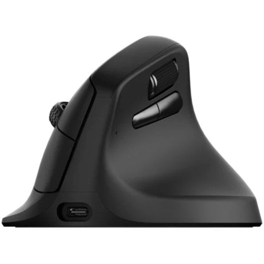 Ratón Keychron M5 Inalámbrico Vertical 30000 DPI PixArt 3950 Negro Scroll Lateral