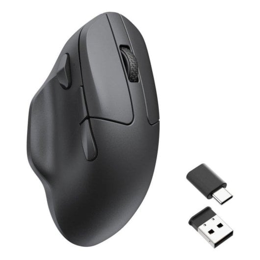 Maus Keychron M7-A1 Bluetooth USB-C 26000DPI Schwarz Ergonomisch Leicht Mini-Empfänger