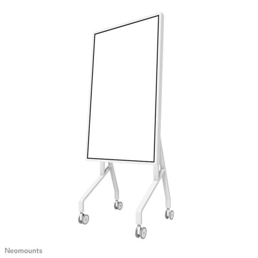 Carro multimédia Neomounts FL50-515WH1 Move Go Flip rotativo branco aço 55-65"