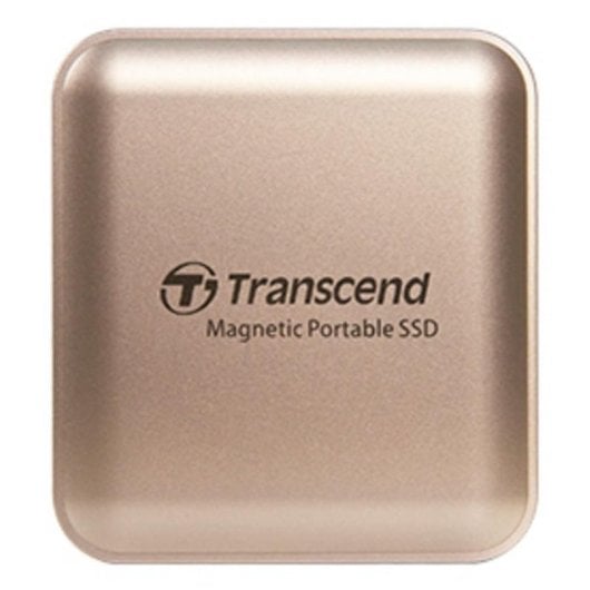 Disco Duro Transcend ESD420 1TB SSD USB Tipo C 2000MB/s Seguridad Dorado