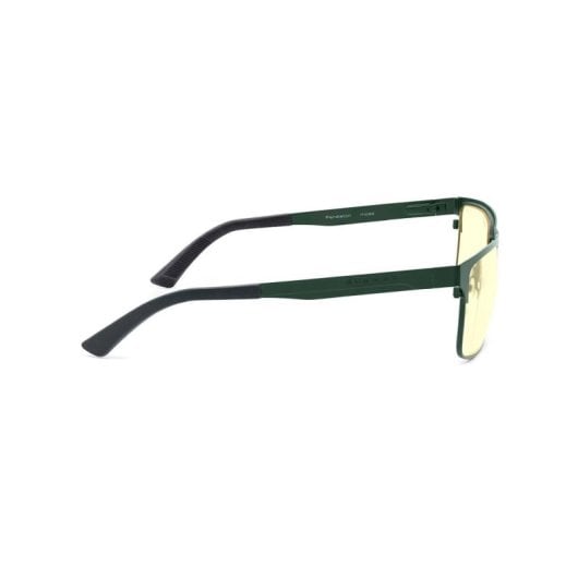 Gafas para ordenador Gunnar Pendleton Verde Unisex acero inoxidable lentes ámbar