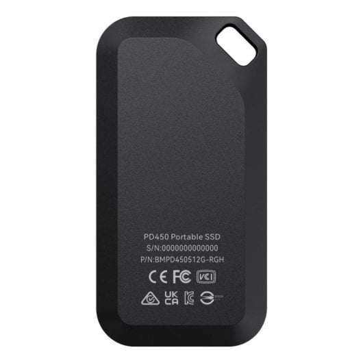 Disco Duro Biwin PD450 500GB SSD USB Type-C 430MB/s Resistente