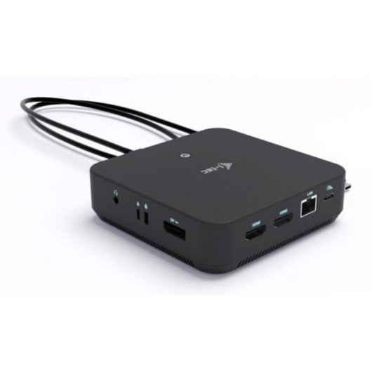 Dockingstation I-Tec USB-C DP Dual HDMI Power Delivery 100 W 3x4K Monitore Schwarz