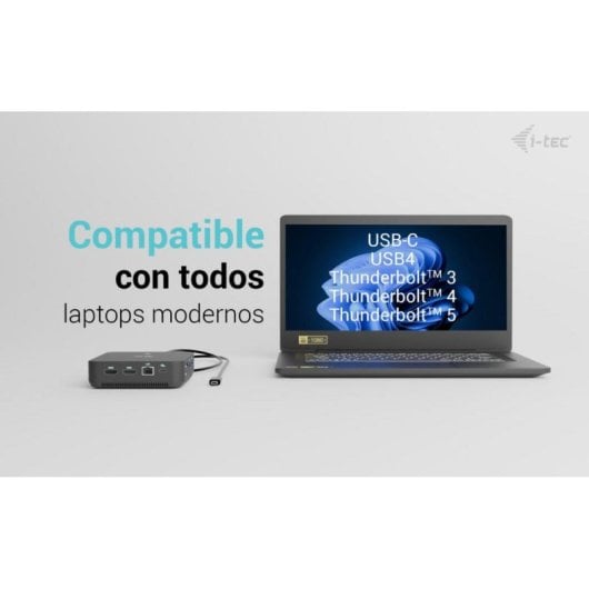 Dockingstation I-Tec C31TRIPLEVIDEODPPRO USB-C Triple 4K 100W VESA Schwarz