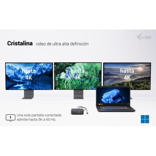 Dockingstation I-Tec C31TRIPLEVIDEODPPRO USB-C Triple 4K 100W VESA Schwarz
