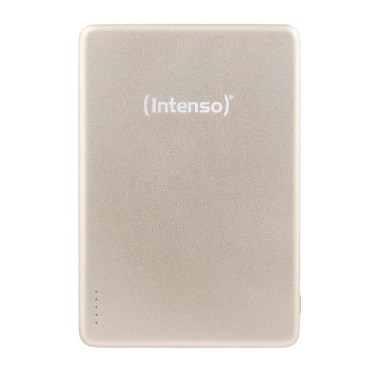 Batteria Esterna Intenso MW10000 10000 mAh MagSafe Carga Rapida Wireless Champagne