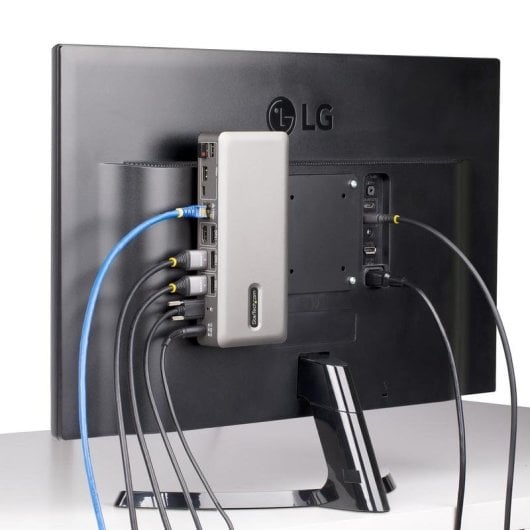 Dockingstation StarTech USB4 Triple Display 4K60 6xUSB 2.5GbE 100W Grau