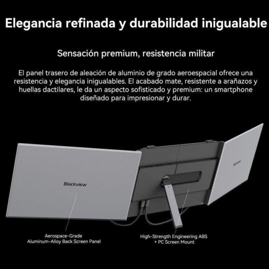 Écran PC Blackview DCM6 14" Full HD 60Hz IPS Double USB-C Ultra Fin Alu TÜV