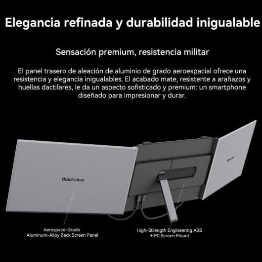 Monitor Blackview DCM6 14" FullHD 60Hz IPS Dual USB-C Aluminium Ultradünn