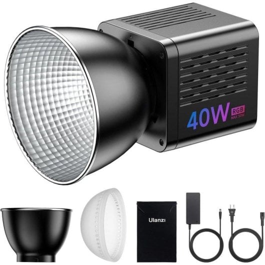 Lumière continue Ulanzi L024 40W RGB 3400mAh 20 effets portable