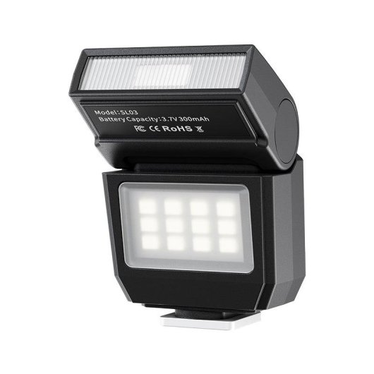 Blitz Ulanzi Sl03 Mini 6500K Typ-C Kompakt 4 Helligkeitsstufen CRI97