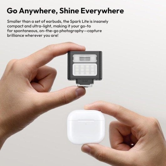 Flash Ulanzi SL02 GN8 Mini Compacte 6500K 4 Niveaux USB Type-C