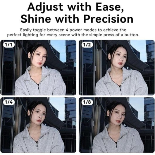 Flash Ulanzi SL02 GN8 Mini Compacte 6500K 4 Niveaux USB Type-C