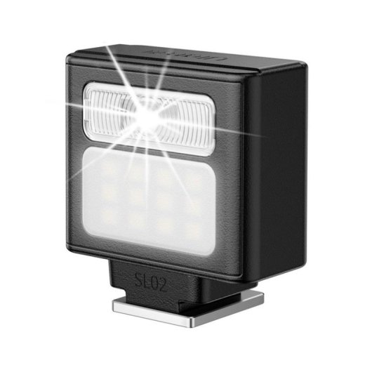 Kompaktblitz Ulanzi SL02 GN8 6500K USB-C 4 Stufen