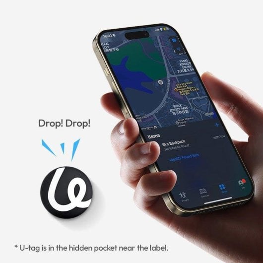 Sac à dos Ulanzi BP04 25L rigide U-Tag, extensible, compartiment PC